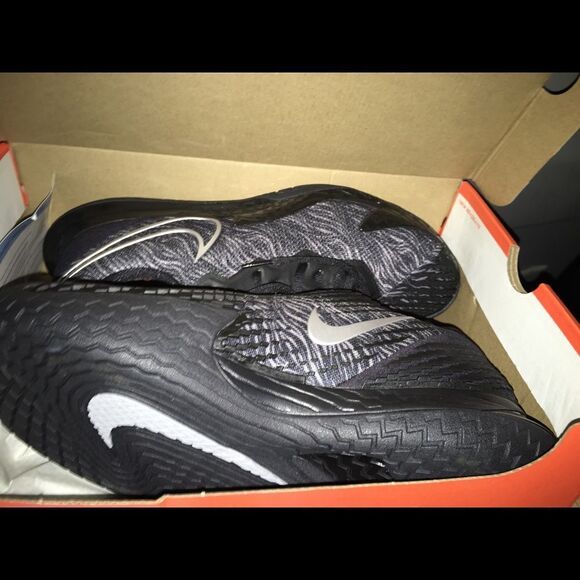 BLACK Nike Air Zoom Vapor Cage 4 HC Rafa Nadal x Tiger CD0424-005 Tennis Shoe 10 - Picture 7 of 8